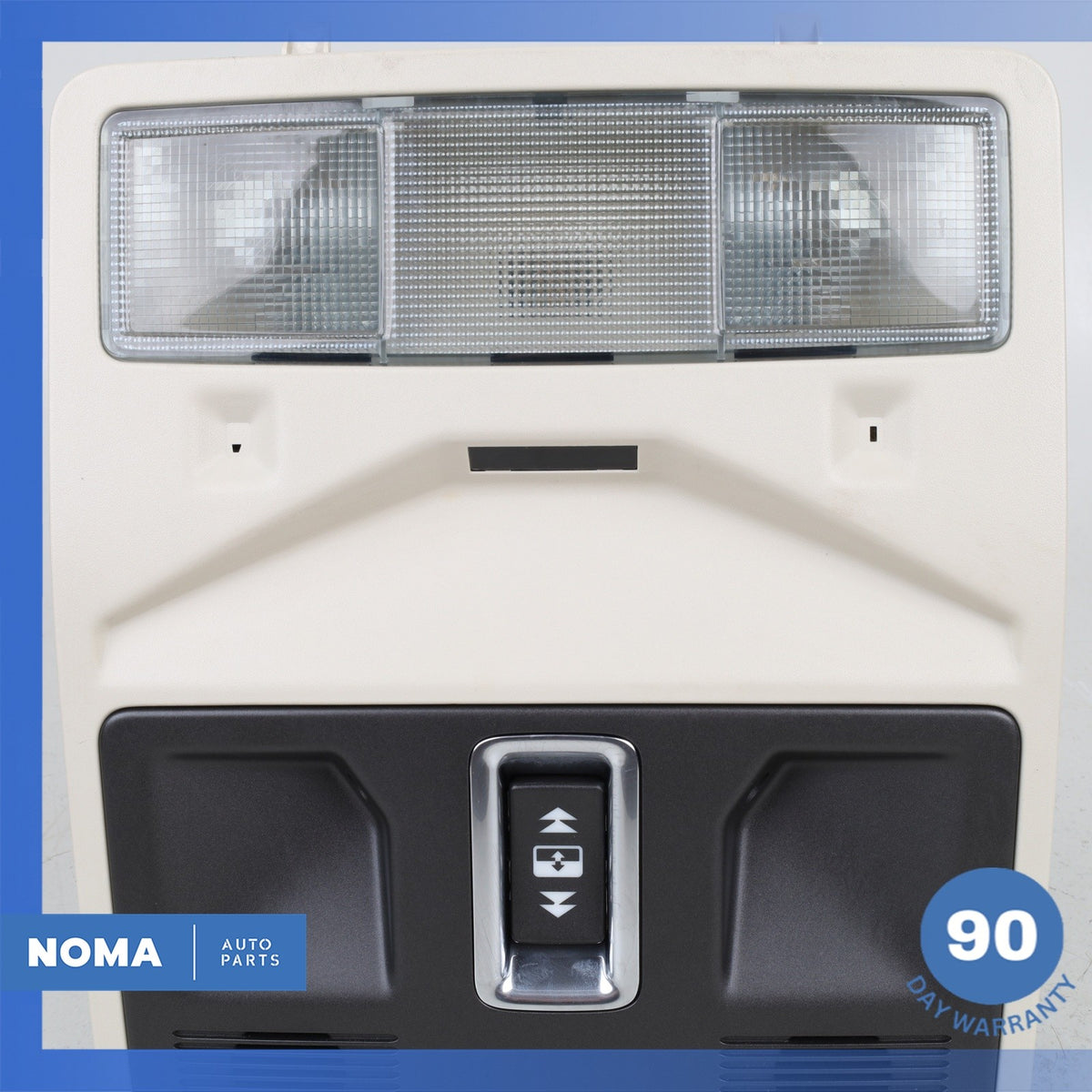LR Range Rover Evoque L538 Dome Light Overhead Map Lamp Light Beige OEM - photo 4