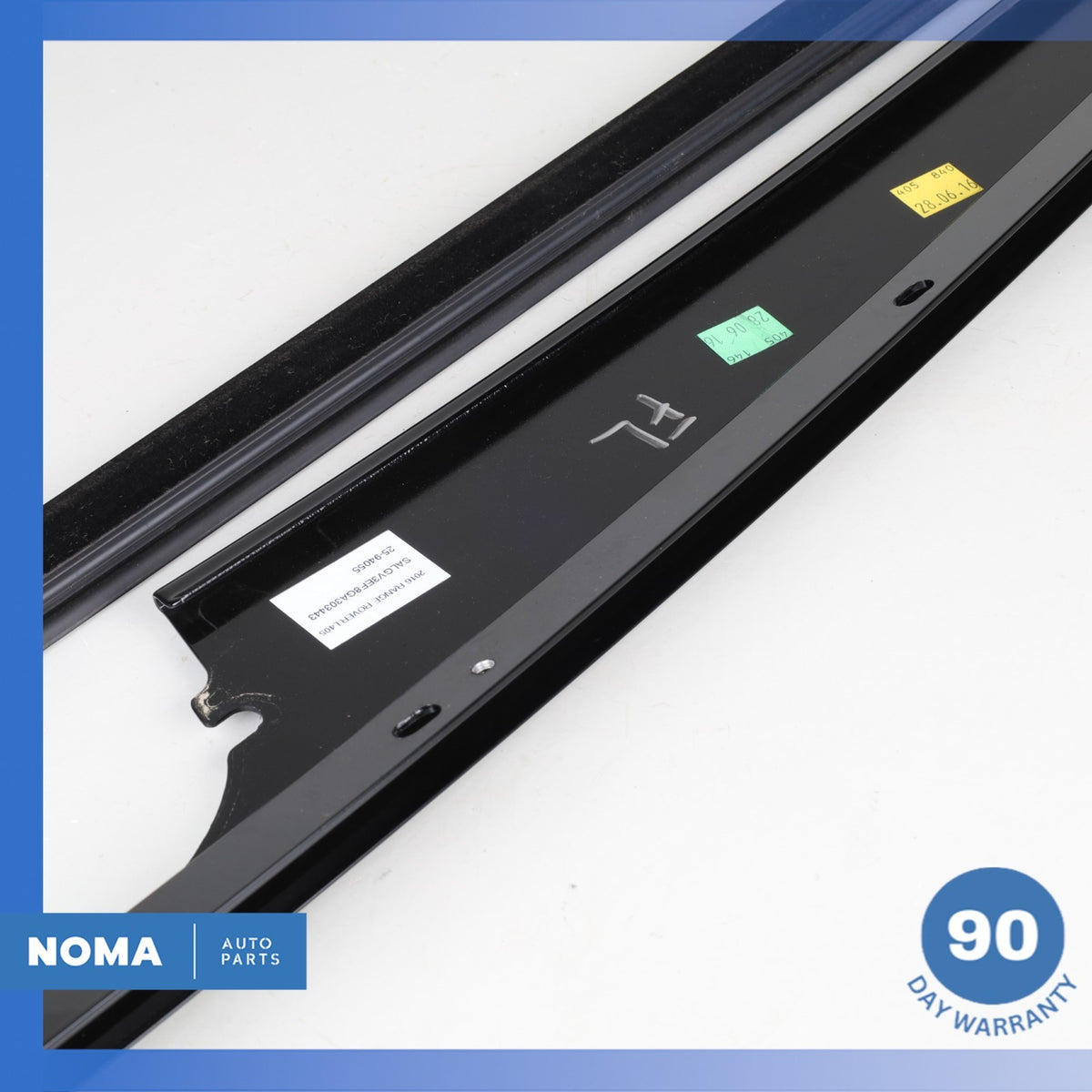 13-22 LR Range Rover L405 Front Left Outer Door Window Molding Set OEM - photo 11