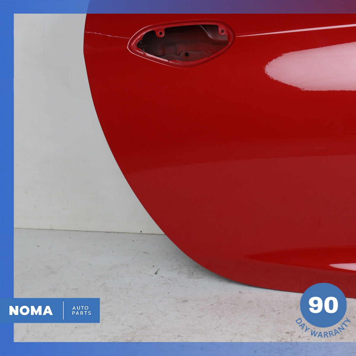 09-16 BMW E89 Z4 Right Passenger Side Door Shell Panel Red OEM - photo 4
