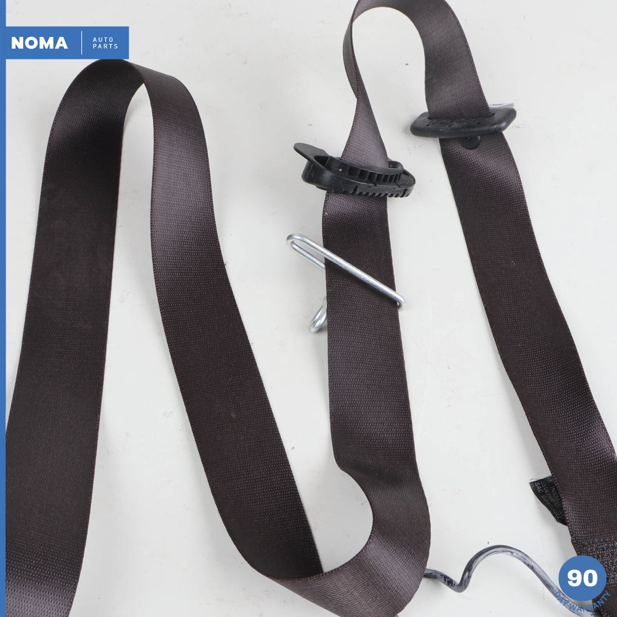 12-15 Jaguar X250 XF XFR Front Right Passenger Seat Belt Retractor Brown OEM - photo 5