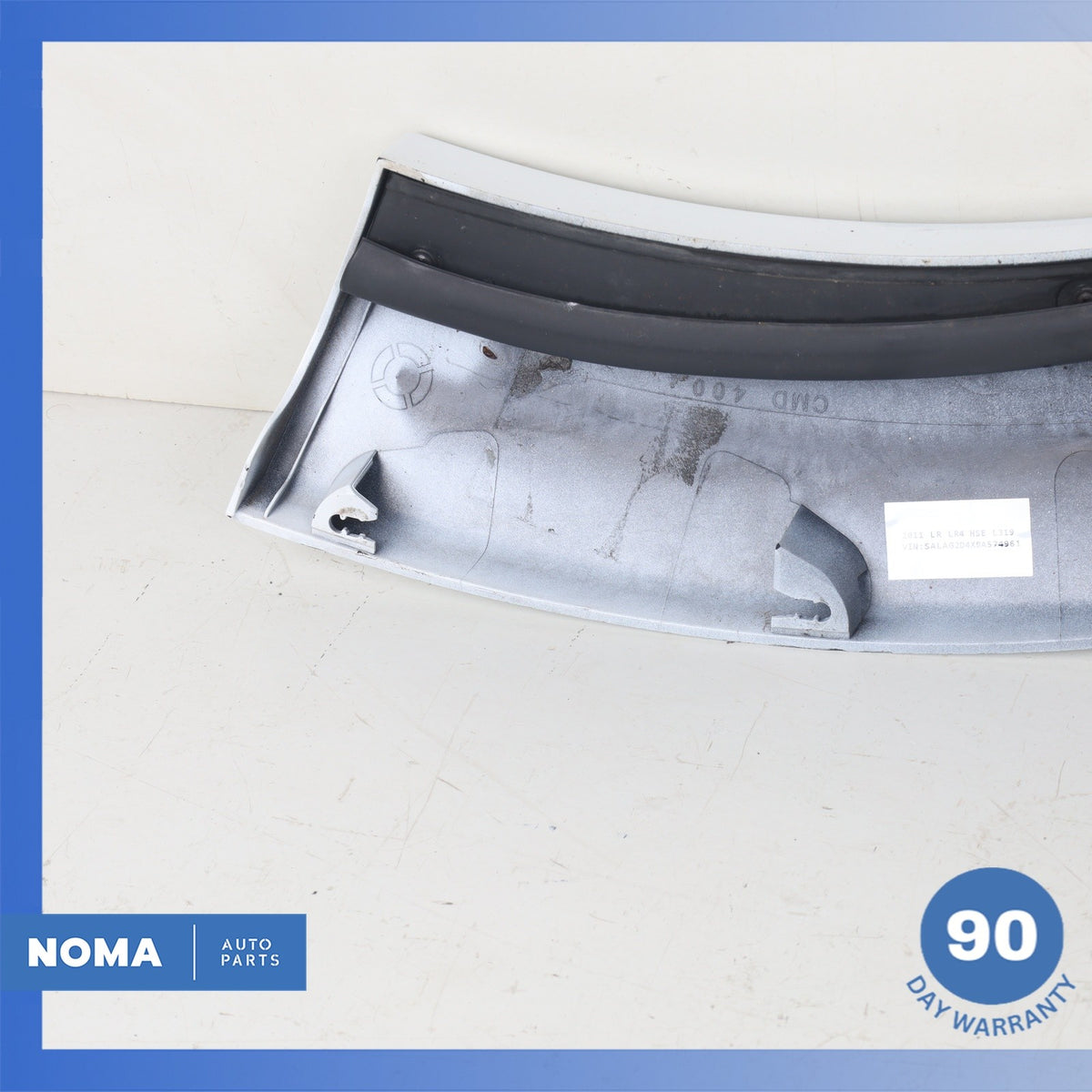 10-16 Land Rover L319 LR4 Rear Right Side Quarter Panel Fender Flare White OEM - photo 12