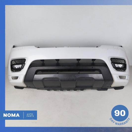 14-17 LR Range Rover Sport L494 Front Bumper Cover Panel Assembly White OEM - photo 1