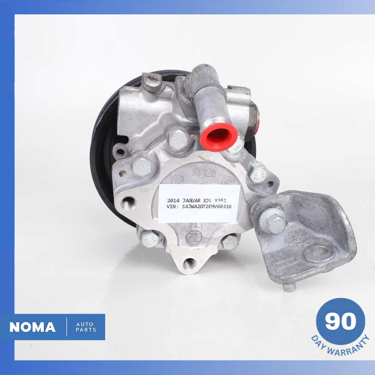 10-19 Jaguar X351 XJ 3.0L 5.0L Power Steering Pump Assembly 8W833A674AB OEM - photo 8