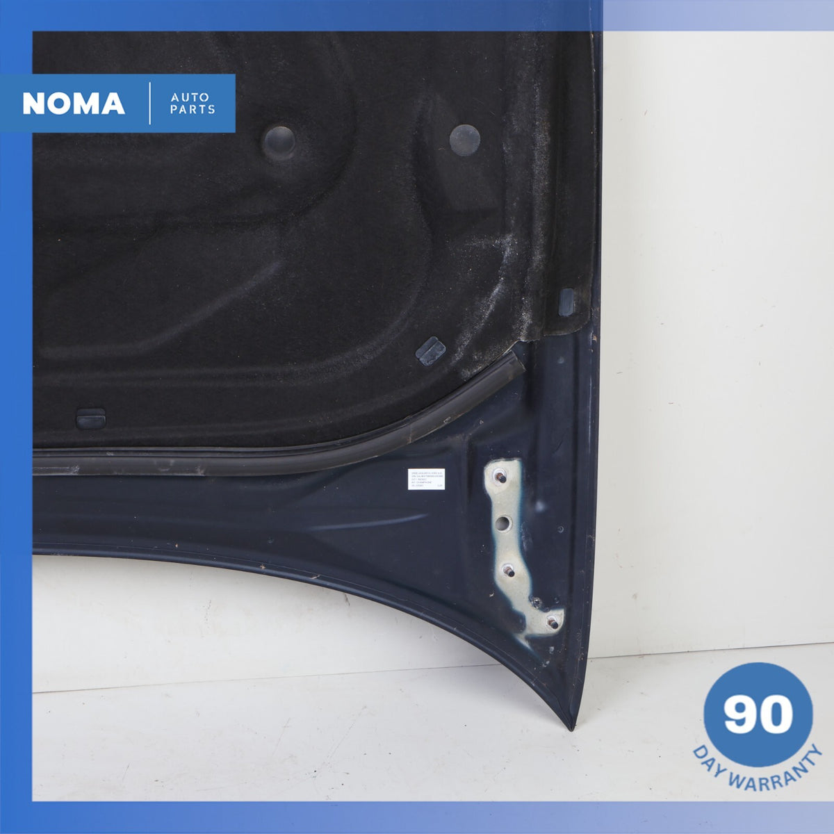 08-09 Jaguar X358 XJ8 XJR Hood Bonnet Panel Lid w/ Liner Indigo Blue OEM - photo 17