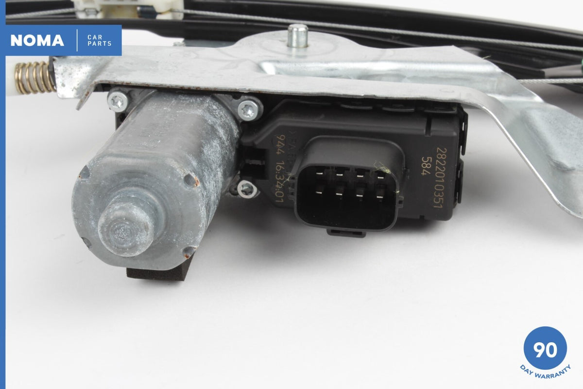 04-09 Jaguar XJ8 XJR X350 X358 SWB Rear Right Side Window Regulator Motor OEM - photo 12