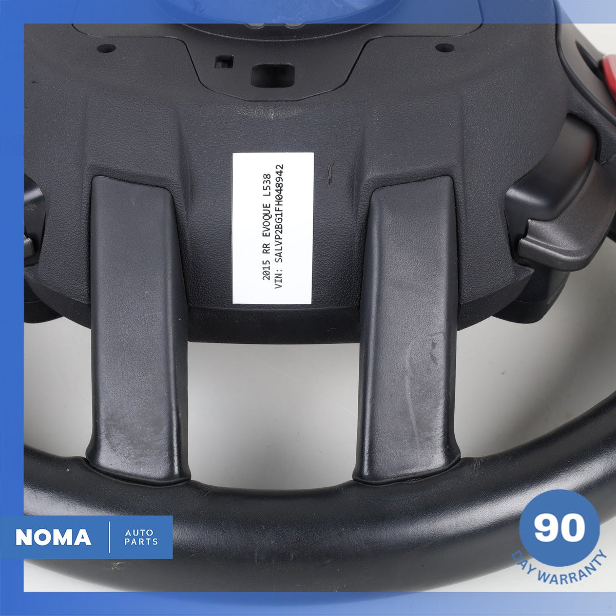 12-19 LR L538 Range Rover Evoque L538 Steering Wheel w/ Paddle Shifters OEM - photo 10