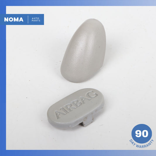 00-06 Jaguar X100 XK8 XKR Right or Left Seat Lever Knob Handle Grey w/ Badge OEM - photo 1