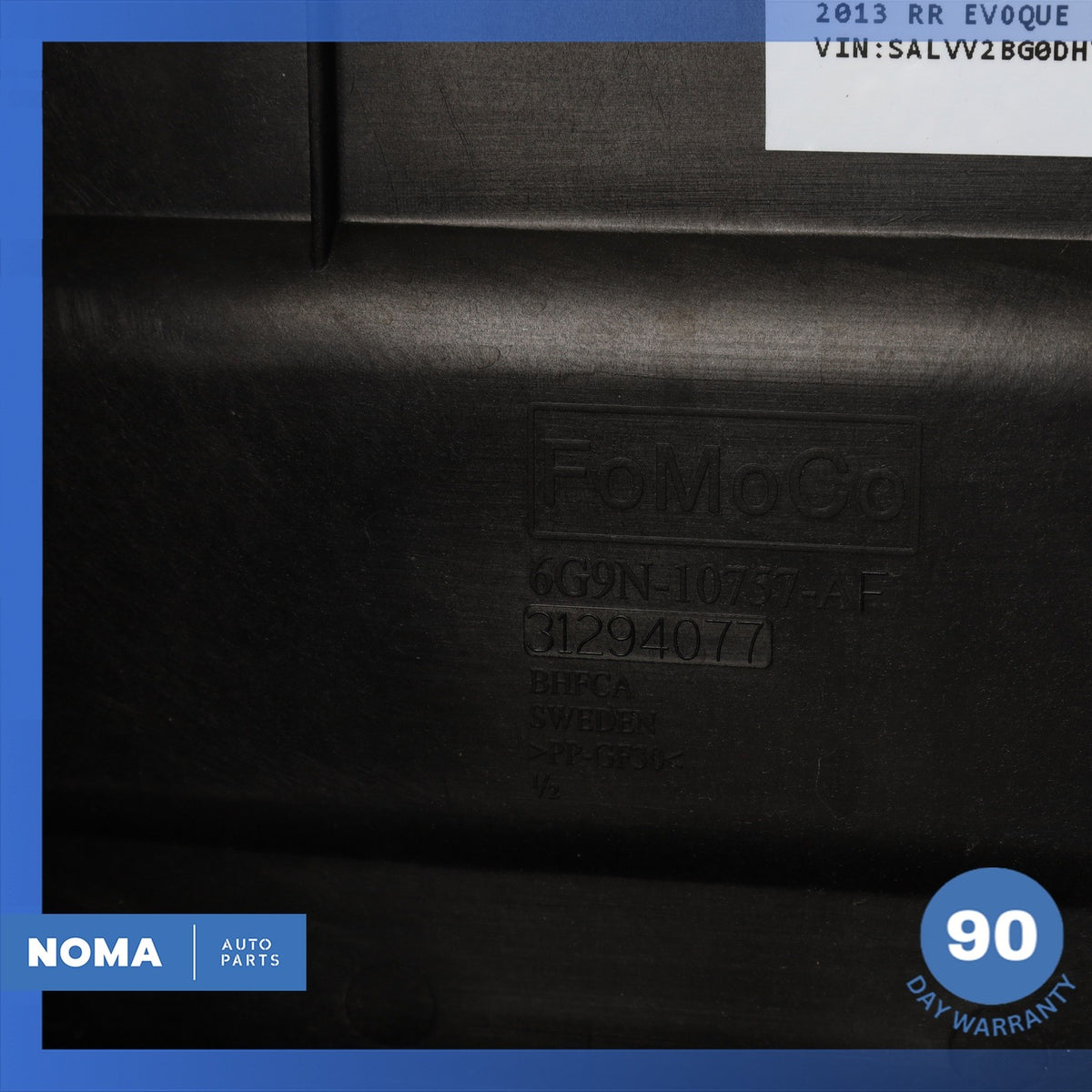 2013 LR Range Rover Evoque L538 Battery Holder Tray Cover Panel BJ3202214A OEM - photo 17