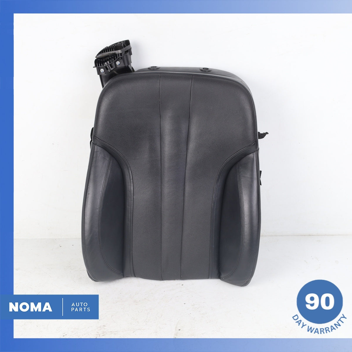 12-18 BMW F13 650i 640i Front Right Top Upper Seat Cushion Nappa Black OEM - photo 1