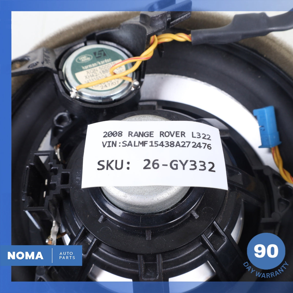 Land Rover Range Rover L322 Left Interior Audio Speaker Tweeter Set OEM - photo 12