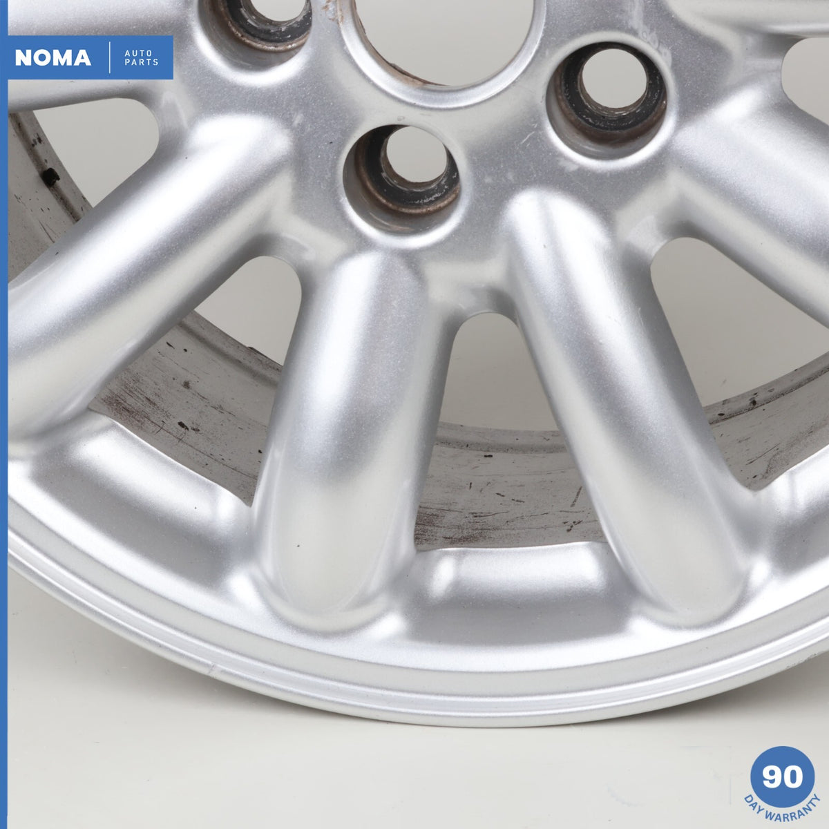 01-05 Jaguar S-Type X200 7.5Jx16 16" Spirit 10 Spoke Alloy Road Wheel Rim OEM - photo 2