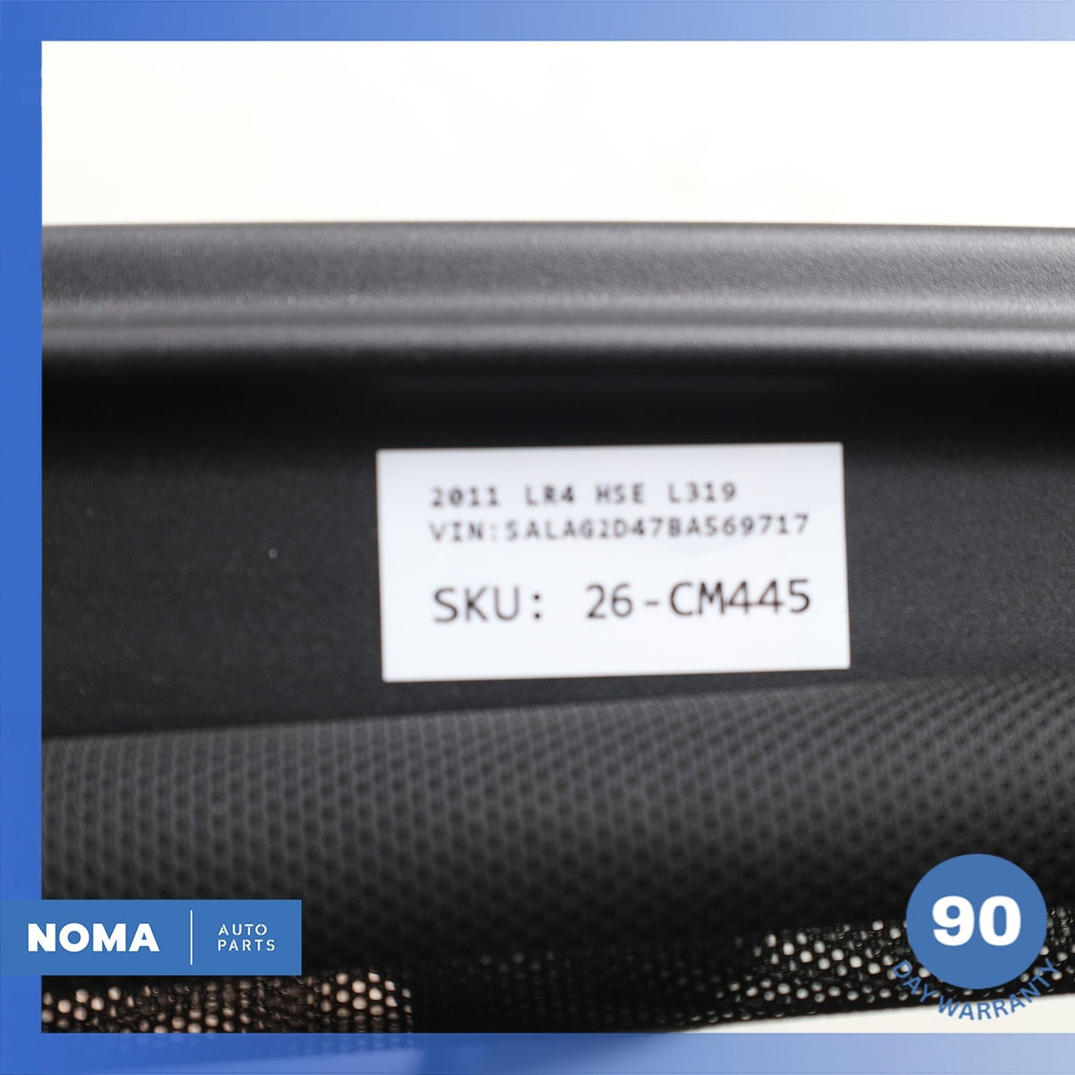 05-16 Land Rover L319 LR4 LR3 Front Panoramic Sun Roof Moon Shade Blind OEM - photo 12