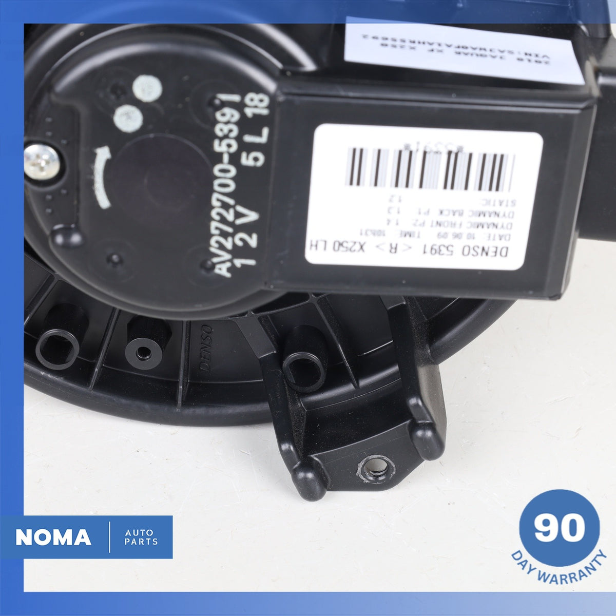 09-15 Jaguar X250 XF XJL AC A/C HVAC Air Conditioner Heater Blower Motor OEM 84k - photo 12