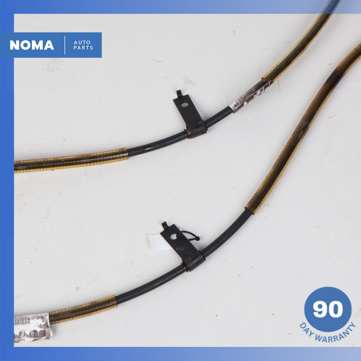 2012 Jaguar X150 XK Rear Left & Right Side Parking Brake Cable Set of 2 OEM - photo 7