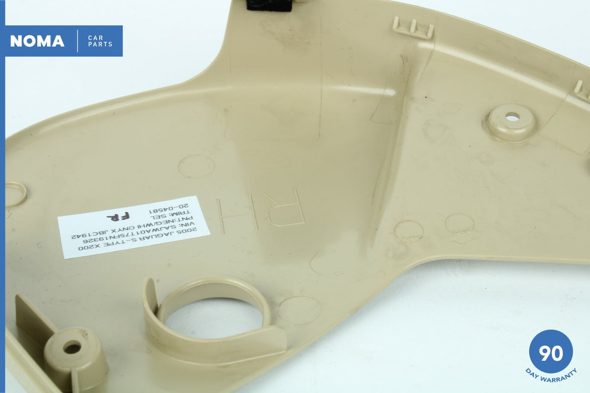 03-08 Jaguar S-Type X204 Front Right Seat Valance Cover Panel Trim SEL OEM - photo 9