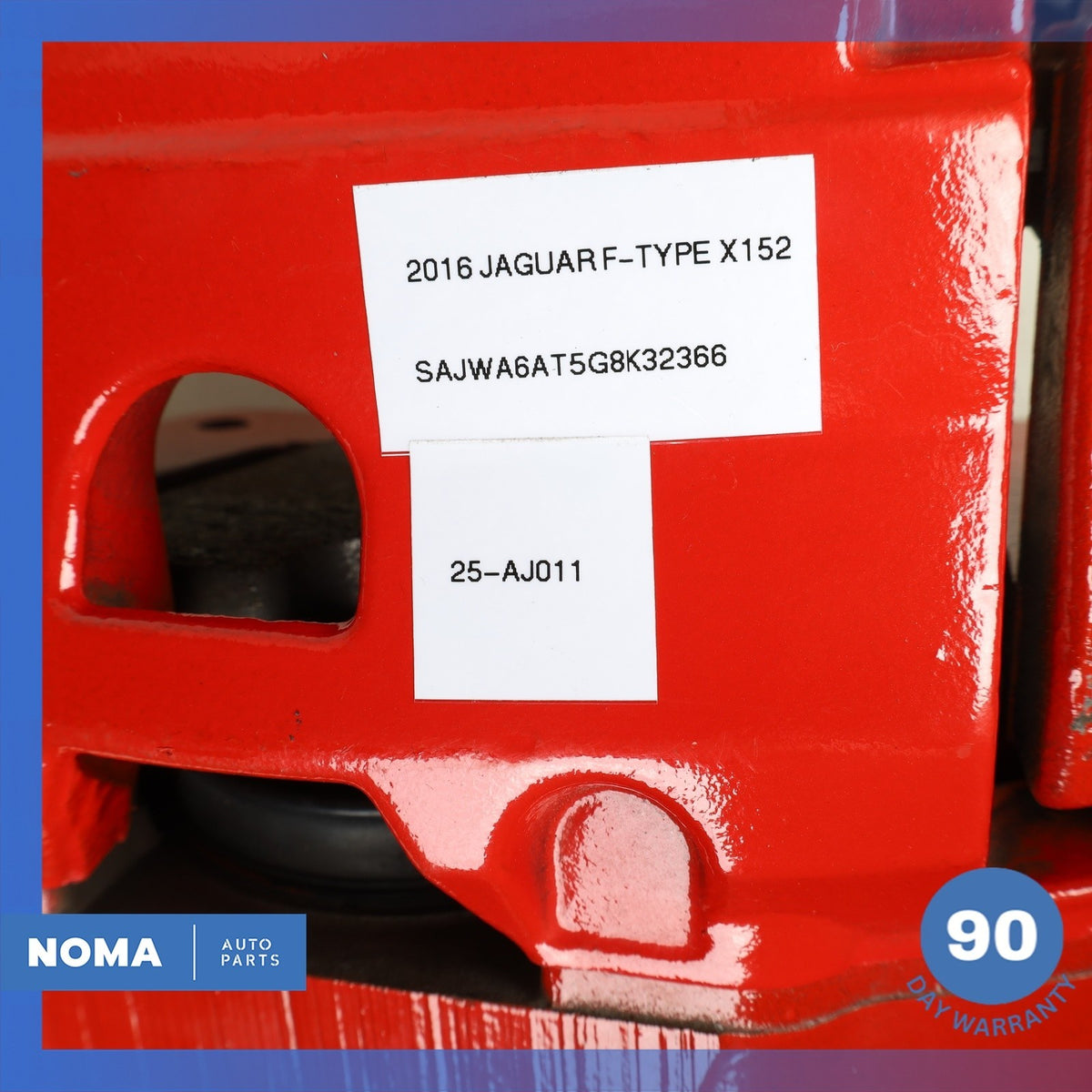 14-21 Jaguar X152 F-Type Front & Rear Brake Caliper Set w/ Actuator Red OEM 34k - photo 23