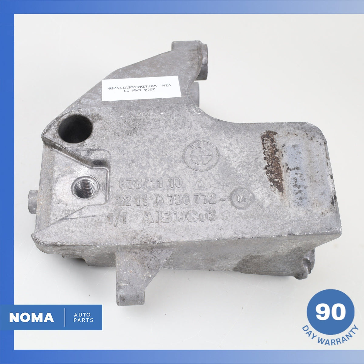 BMW i3 I01 Hybrid Engine Generator Alternator Support Bracket 22116796772 OEM - photo 3