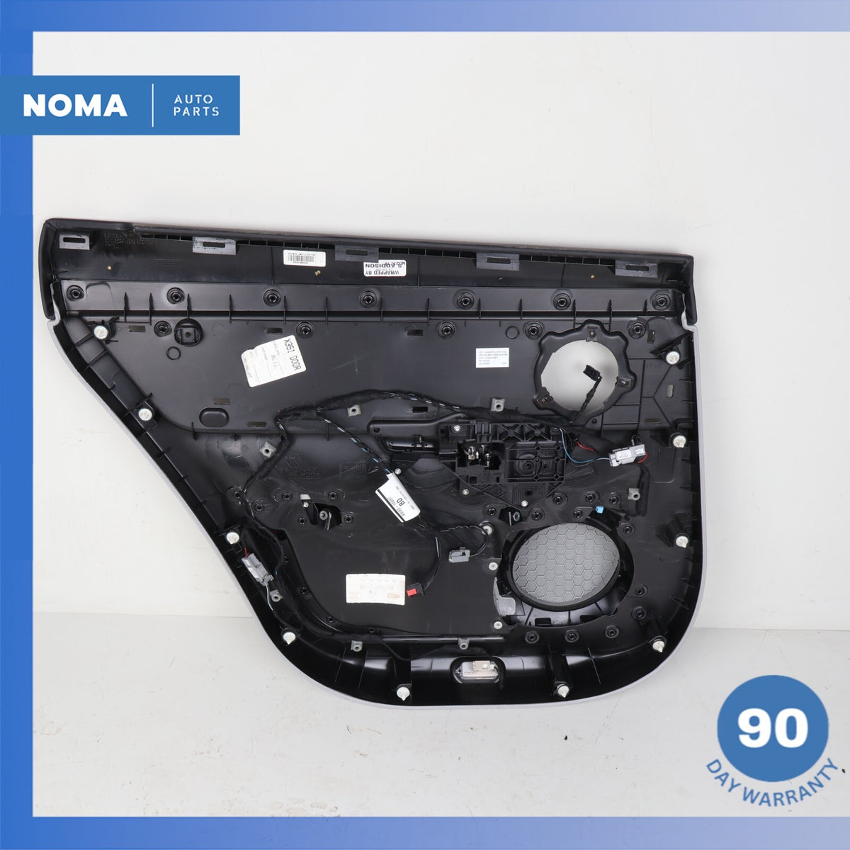 10-13 Jaguar X351 XJ SWB Rear Right Passenger Interior Door Panel Trim Gray OEM - photo 11
