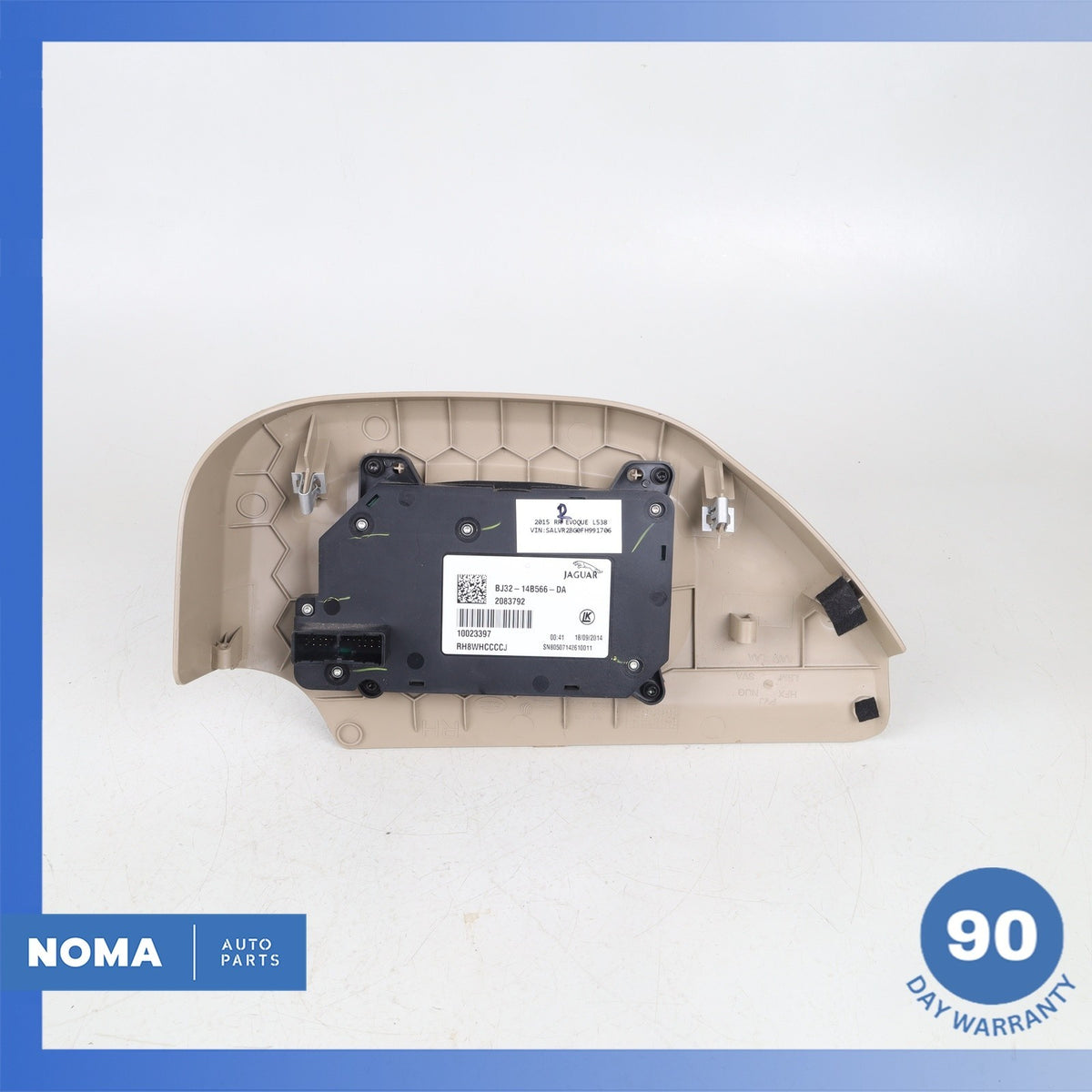 12-19 LR Range Rover Evoque L538 Front Right Side Seat Adjustment Switch OEM - photo 8