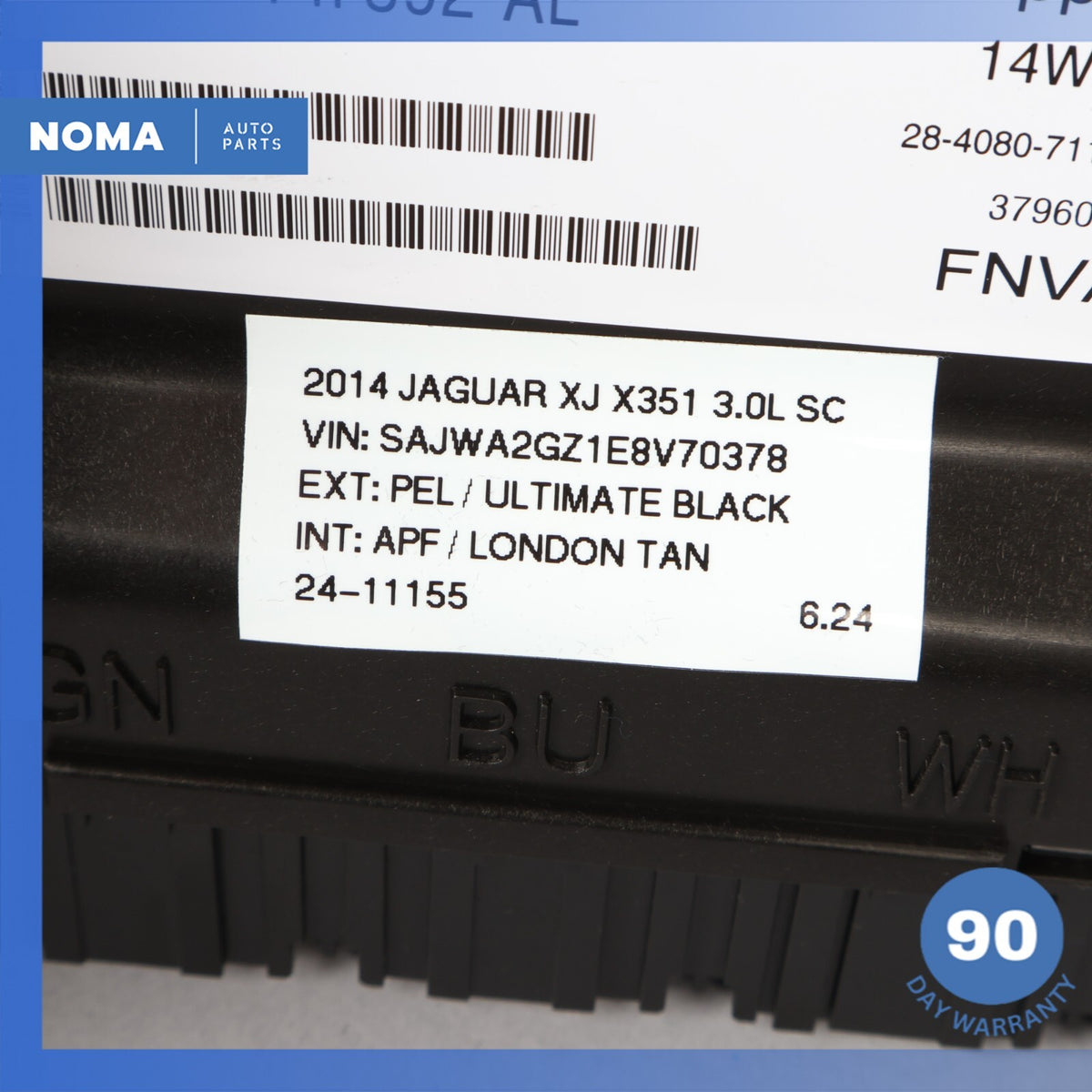 12-19 Jaguar X351 XJ XJR Body Control Module BCM BCU DW9314F392AE OEM - photo 11
