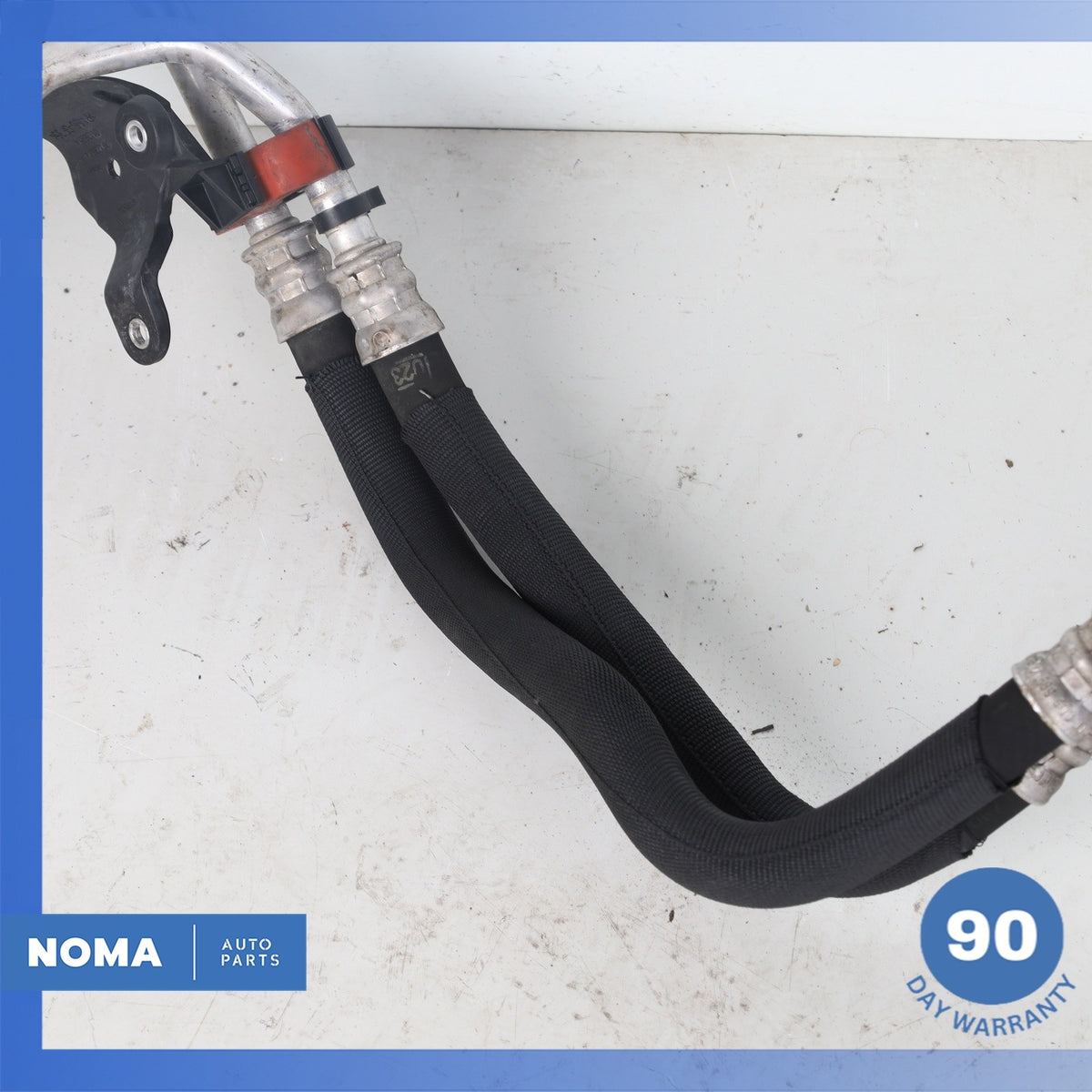 BMW F02 750i 650i 550i Engine Oil Cooler Cooling Line Hose Set 17227589510 OEM - photo 4