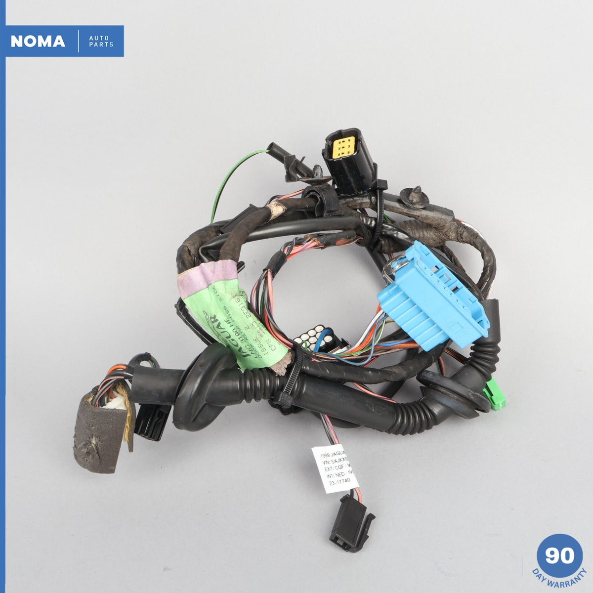 98-03 Jaguar XJ8 XJR X308 Rear Right Side Door Wire Wiring Harness OEM - photo 1