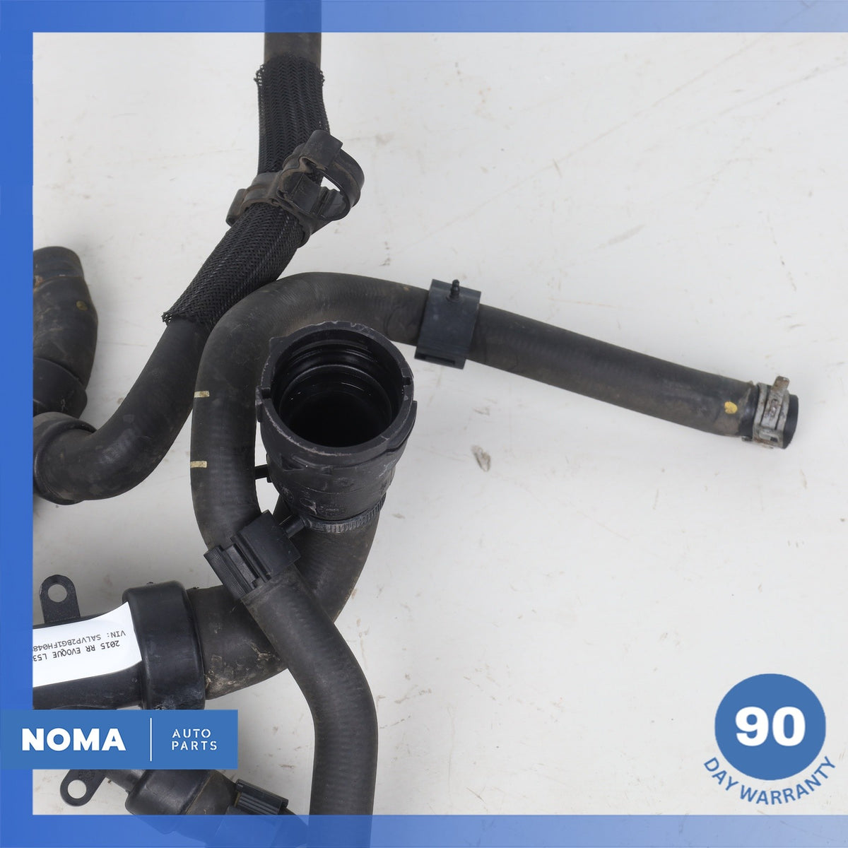 14-17 LR Range Rover Evoque L538 Engine Cooling Water Hose Set w/Thermostat OEM - photo 3
