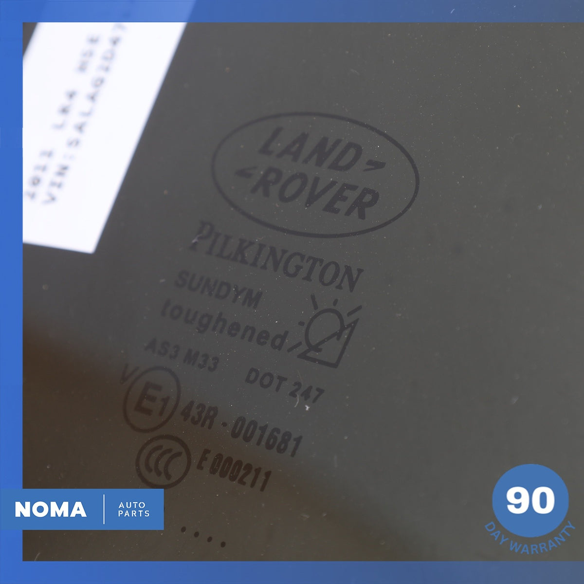 05-16 Land Rover L319 LR4 LR3 Rear Right Passenger Door Quarter Window Glass OEM - photo 7
