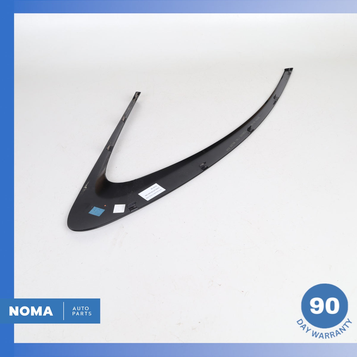 17-23 Jaguar X761 F-Pace Rear Right Side Quarter Door Window Molding Black OEM - photo 6