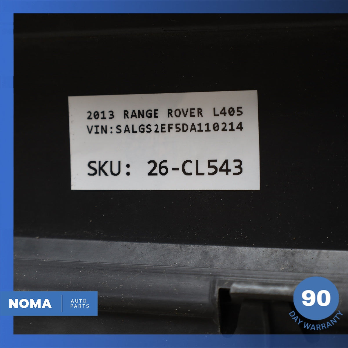 13-22 Land Rover Range Rover L405 Rear Left Door Lower Molding CK52274A49AC OEM - photo 10