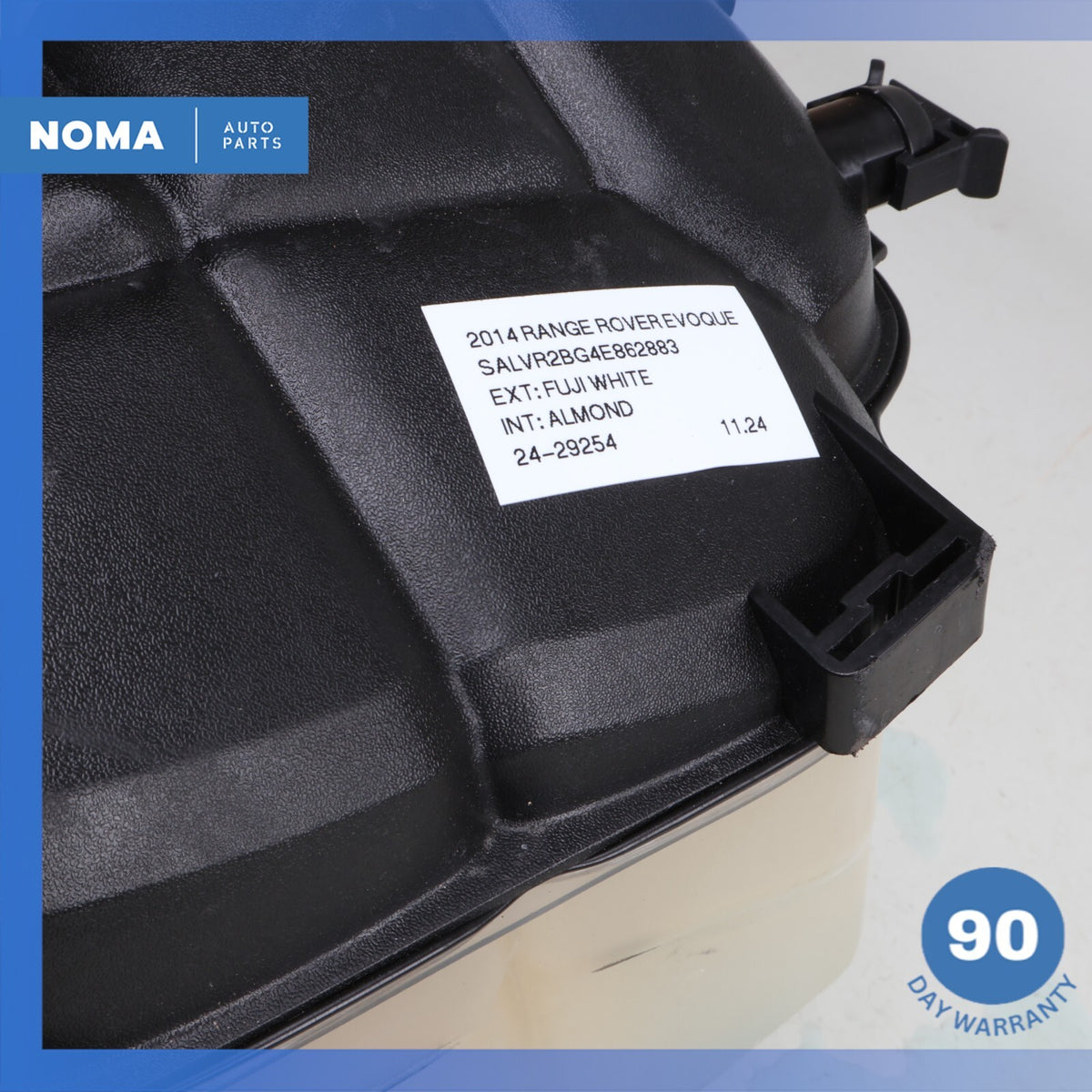 12-17 Range Rover Evoque L538 Engine Motor Coolant Expansion Tank w/ Cap OEM - photo 16