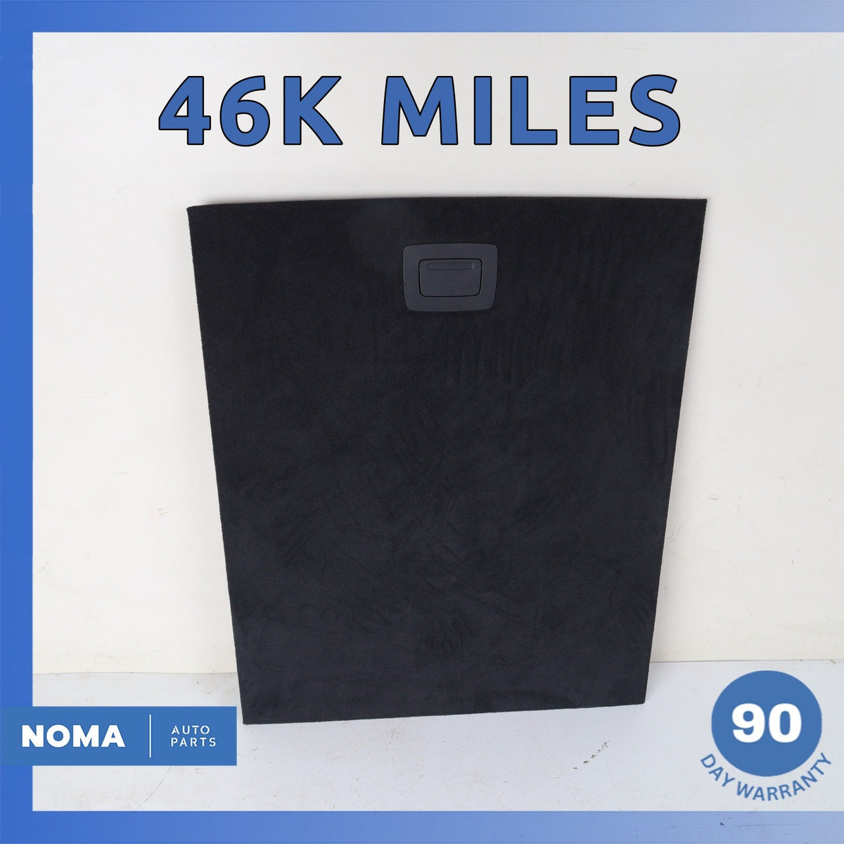 11-17 BMW F25 X3 Trunk Cargo Spare Floor Carpet Cover Mat Black OEM - photo 1