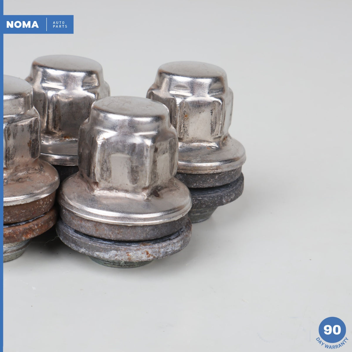 00-08 Jaguar S-Type X200 X202 X204 Wheel Lug Nuts Bolts Set of 5 1X431012AA OEM - photo 3