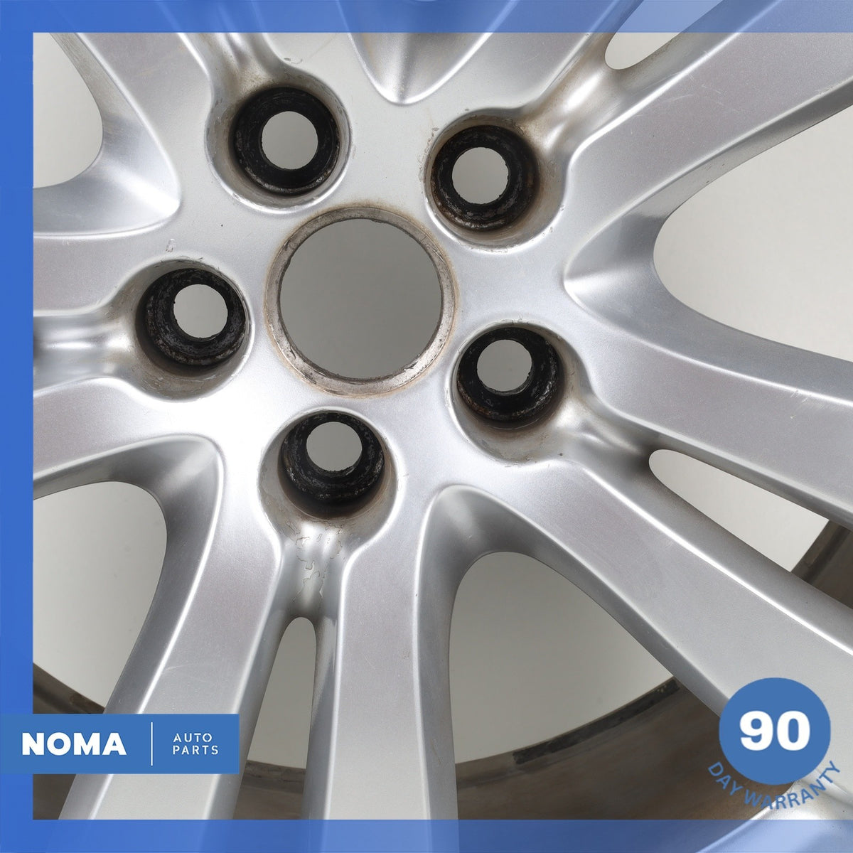 10-19 Jaguar X351 XJ Toba 9J x R19 19" Wheel Rim Set Silver OEM - photo 15