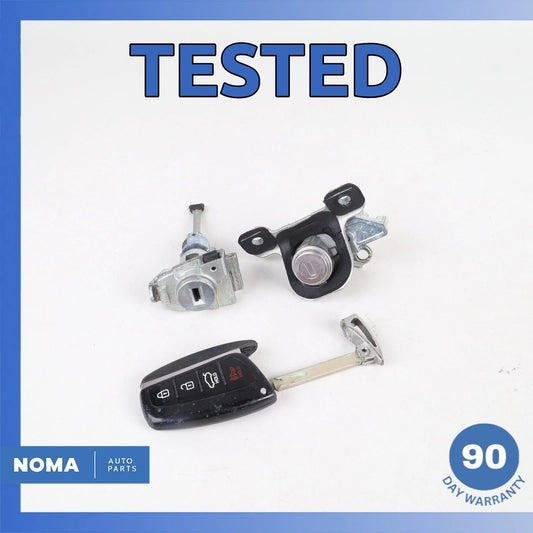 15-20 Hyundai DH Genesis Trunk & Driver's Lock Barrel Set / Key 81970B1A00 OEM - photo 1