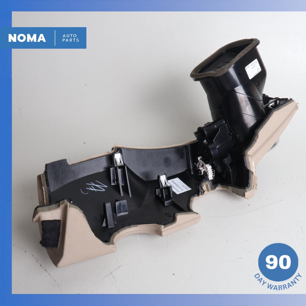 10-16 Land Rover L319 LR4 Center Dash AC A/C Air Vent Right Side Trim Beige OEM - photo 9