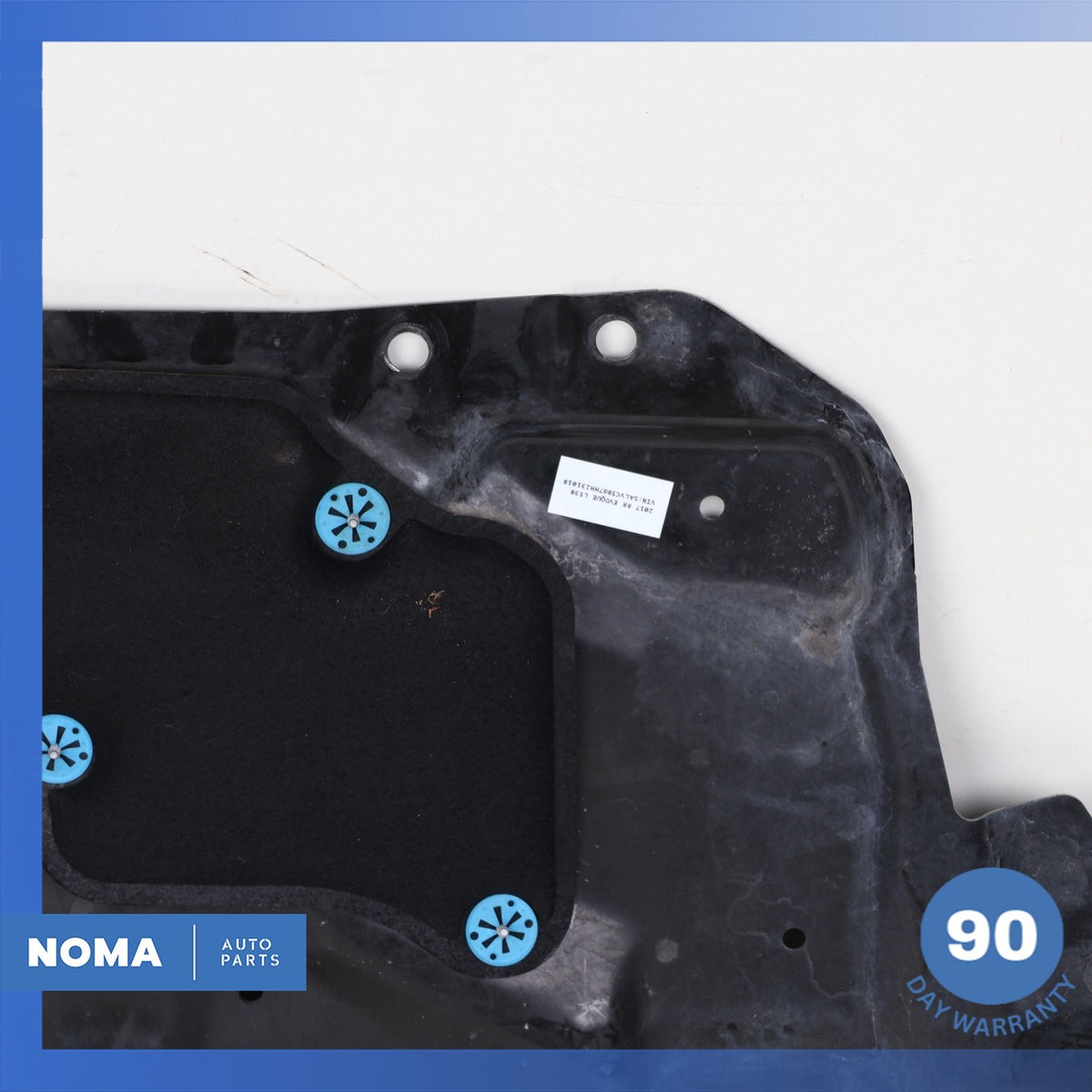 Range Rover Evoque L538 Convertible Front Undertray Splash Shield Liner OEM - photo 11