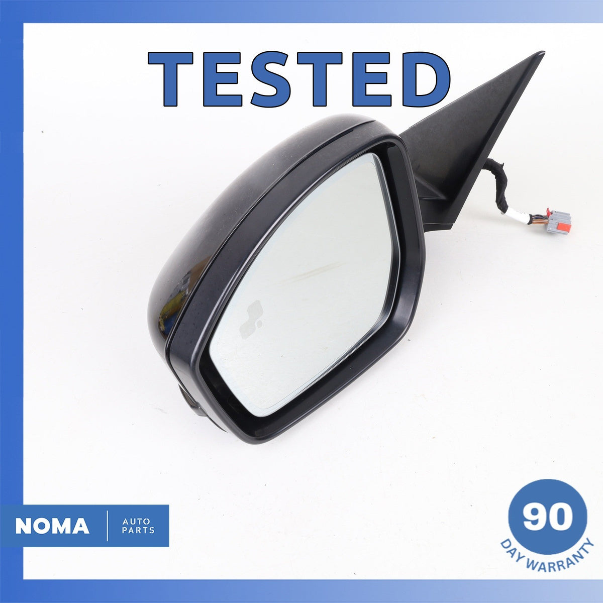 18-20 LR Range Rover L560 Velar Left Rear View Door Mirror w/ Blind Spot OEM - photo 1