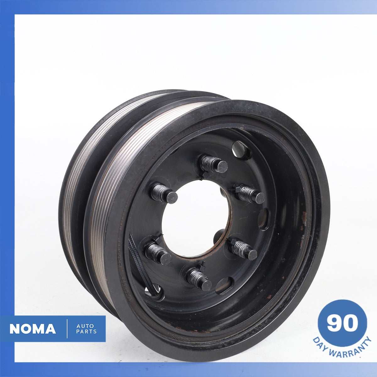 10-23 LR Range Rover Sport L494 F-Type XF Engine Crankshaft Balancer Pulley OEM - photo 7