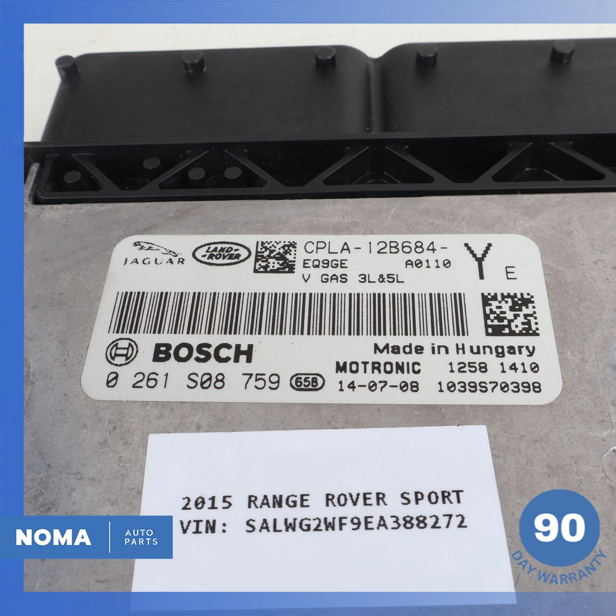 11-21 LR Range Rover L494 L405 ECM ECU Engine Control Module Computer OEM - photo 7