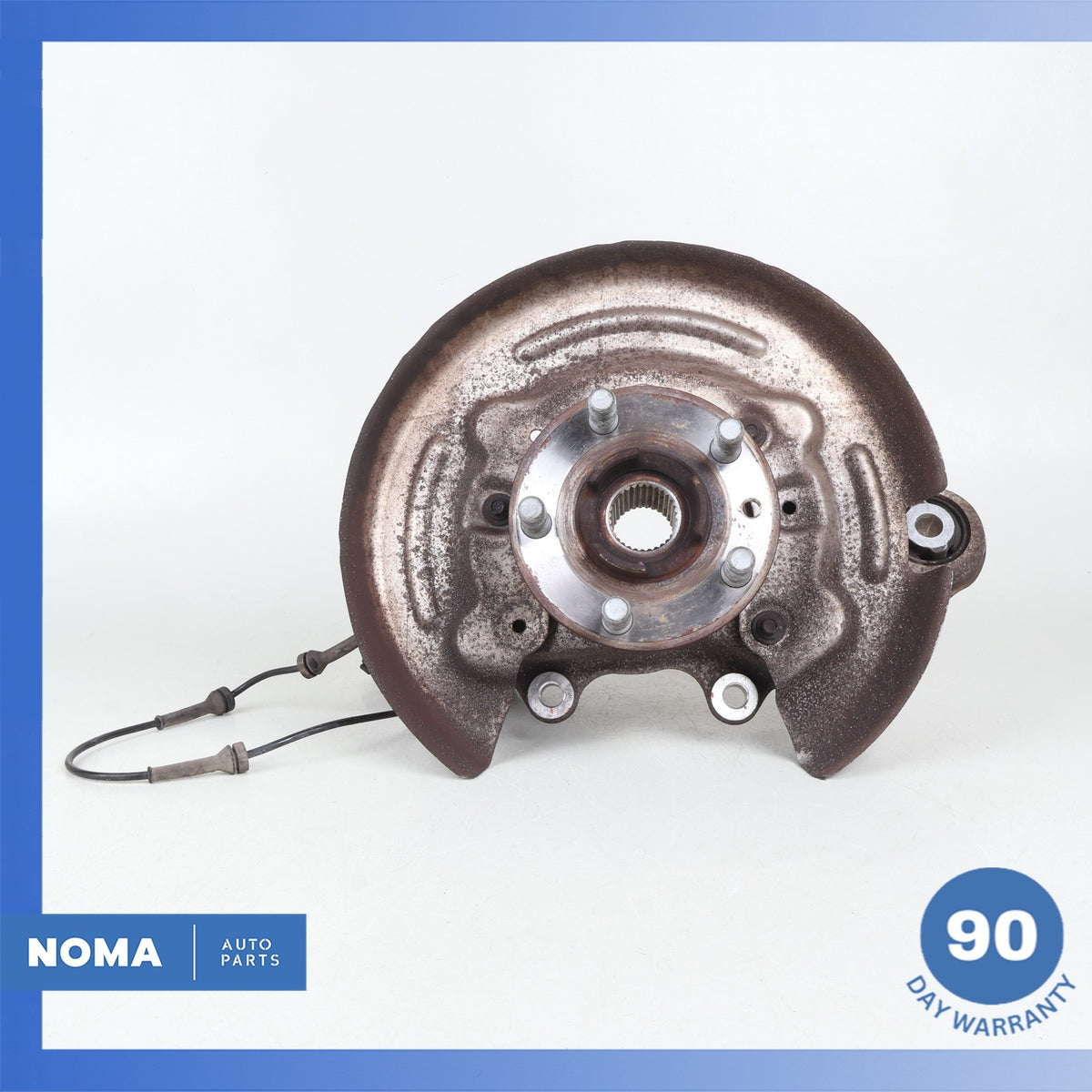 LR Range Rover Evoque L538 Rear Right Spindle Knuckle Hub w/ Shield OEM 86k - photo 2