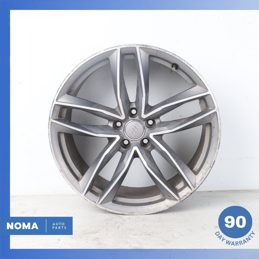 11-18 Audi 4G8 A7 A8 9 x 20 20" Wheel Rim Titanium 4H0601025BS OEM - photo 1