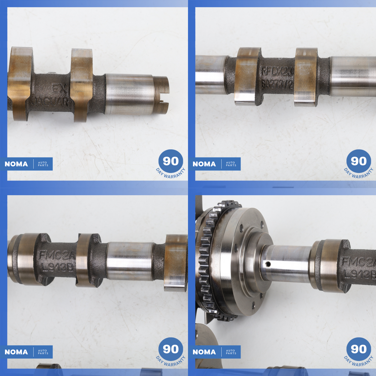 13-21 Jaguar X760 XE Range Rover 3.0 Right Exhaust & Intake Camshaft Set OEM 70k - photo 14
