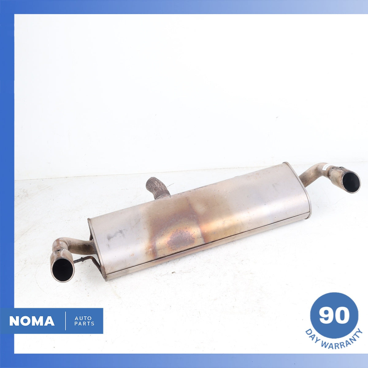 12-17 Land Rover Range Rover Evoque L538 Rear Dual Exhaust Muffler Assembly OEM - photo 1