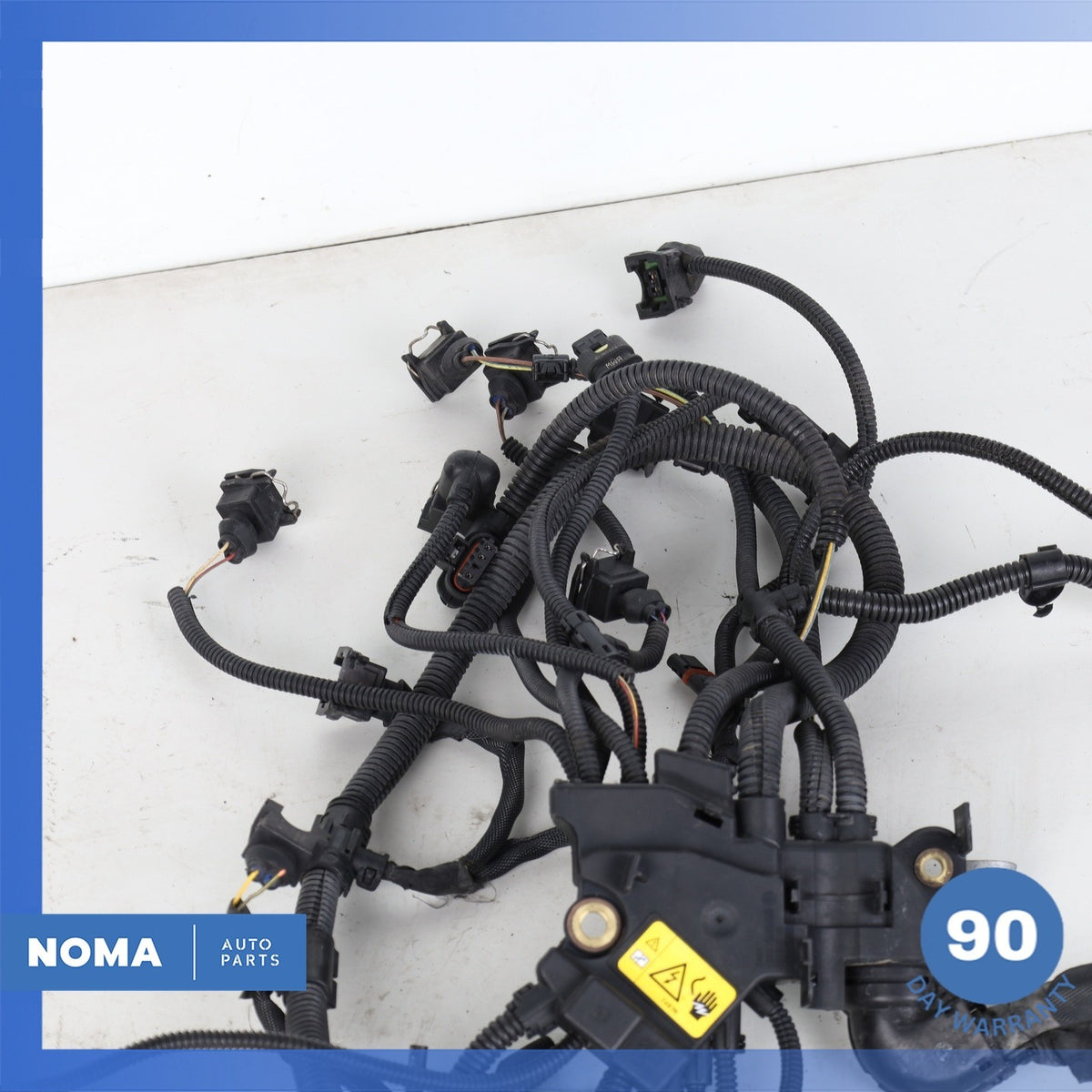12-17 BMW F02 750i 650i N63 Engine Motor Wire Wiring Harness Set 12518605838 OEM - photo 14