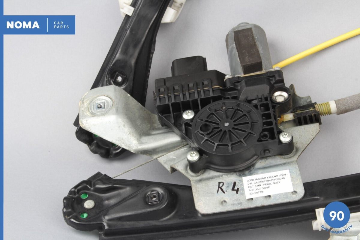07-09 Jaguar XJ8 X358 LWB Rear Left Side Window Regulator Motor 4W93F27001AC OEM - photo 10