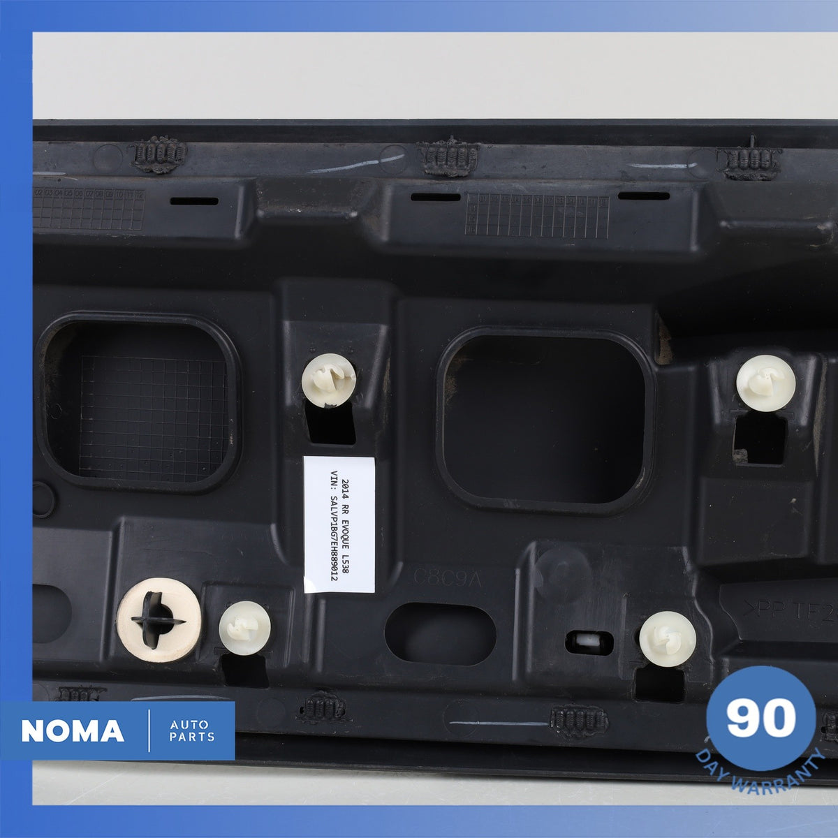12-19 Range Rover Evoque L538 Rear Right Side Door Moulding BJ32274A48AB OEM - photo 8