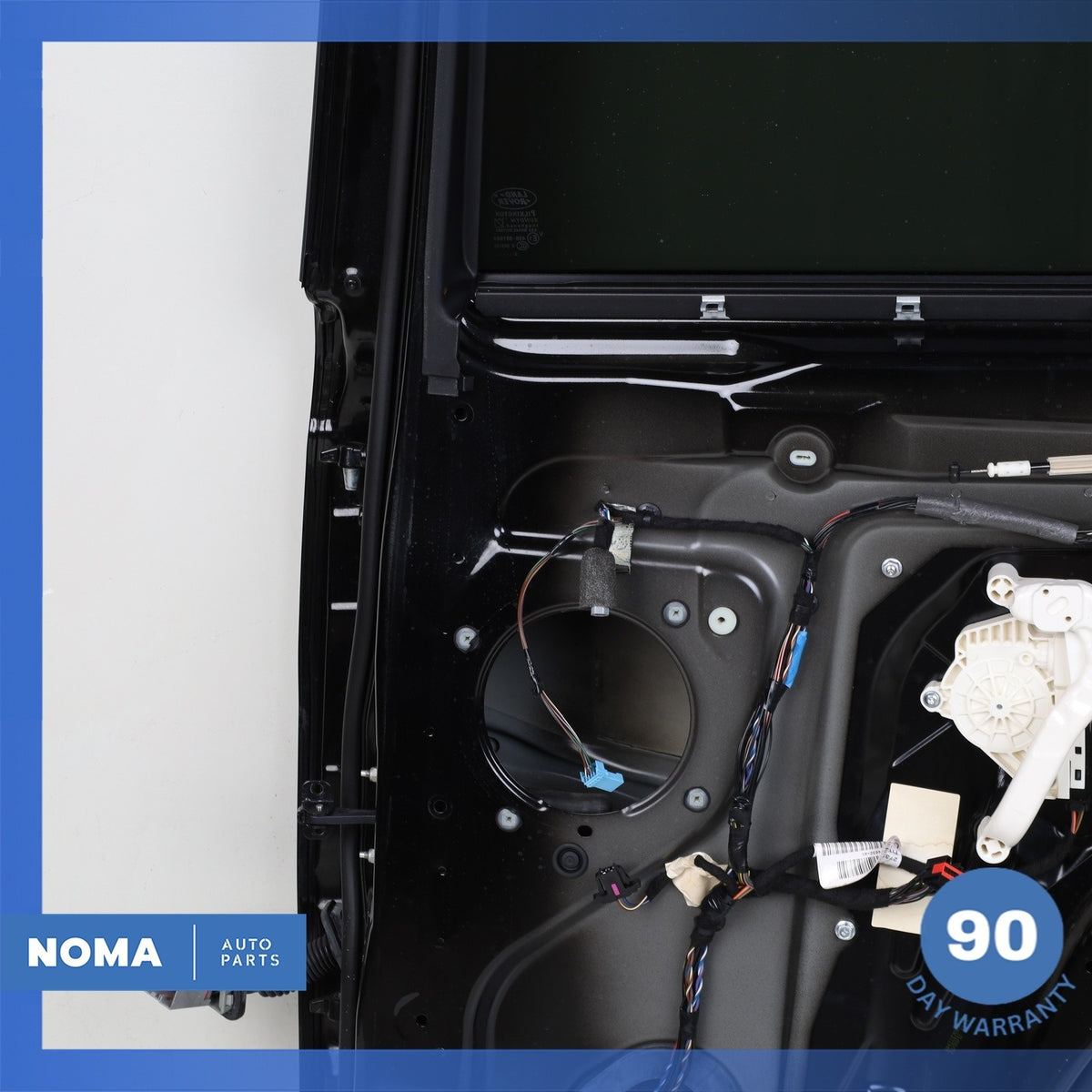 06-13 LR Range Rover Sport L320 Rear Right Side Door Panel Shell Black OEM - photo 15