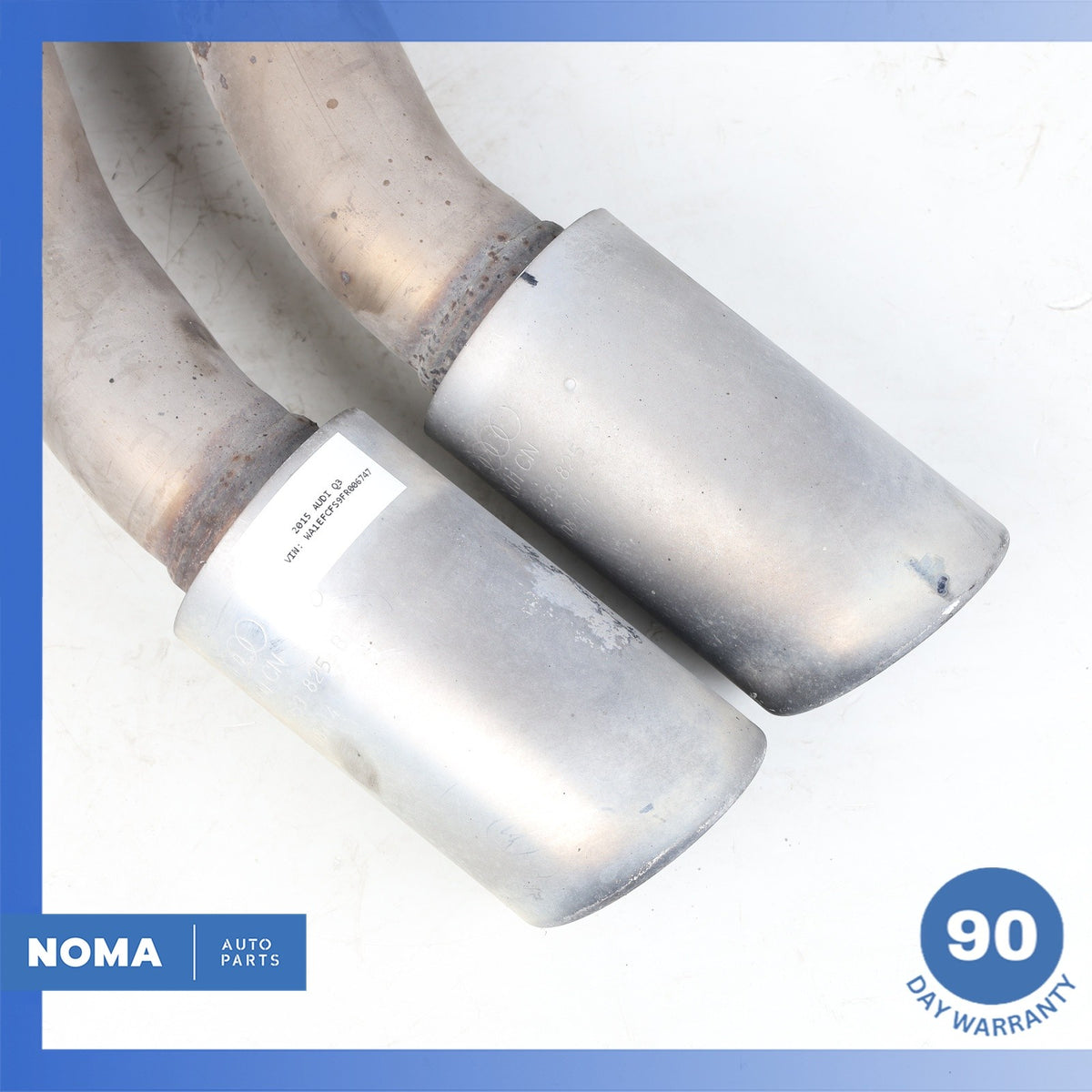 2015 Audi 8UB Q3 Rear Exhaust Muffler Silencer 8U0253609AB OEM - photo 5