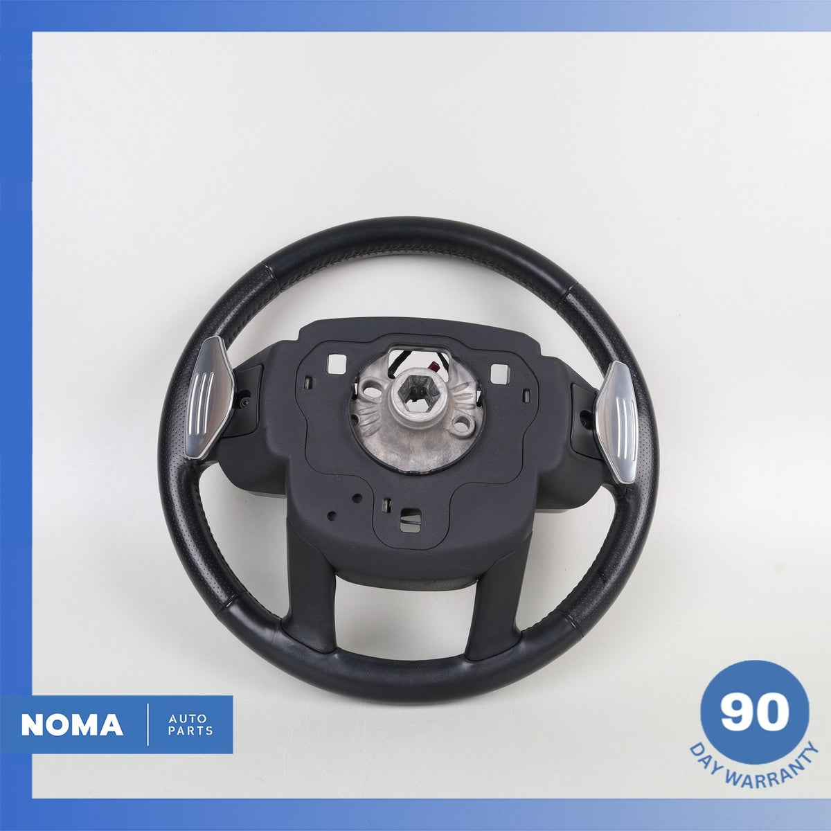 14-22 LR Range Rover Sport L494 Leather Heated Steering Wheel w/ Switches OEM - photo 10